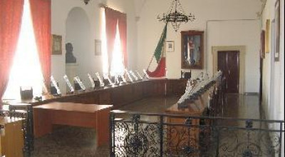 Tricase - piazza Giuseppe Pisanelli - Palazzo Gallone - Aula Consiliare
